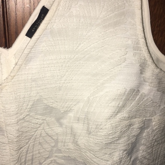 ❤️ PALM PRINT IVORY TANK NWT MEDIUM - Picture 6 of 16
